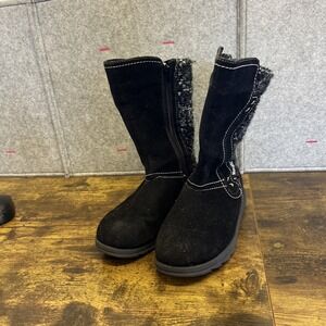 MUK LUK Women's Boots Color 002-Ebony Style #16620 Size Women's US 8